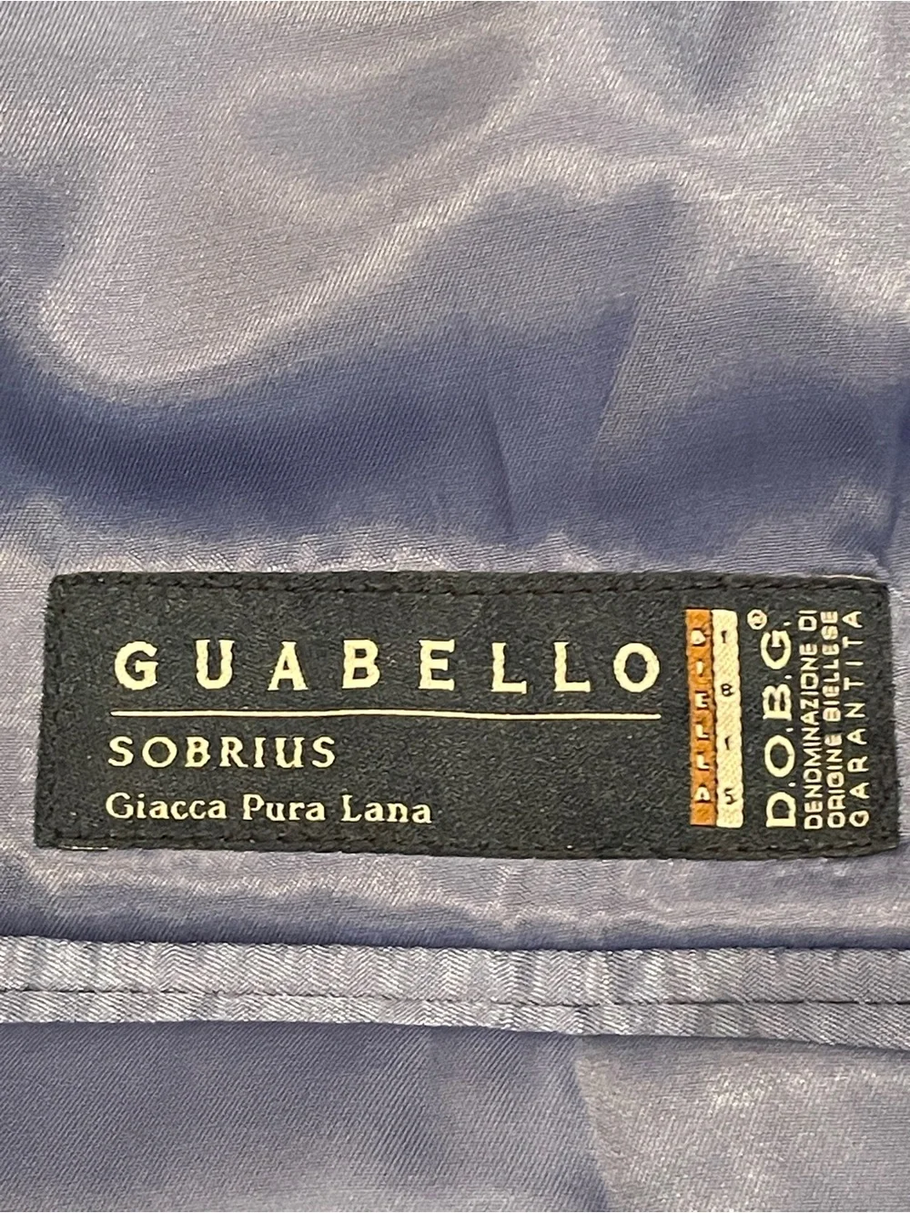 Hart Schaffner Marx Guabello Sobrius Wool Blazer Sport Coat Blue Check Men 48R